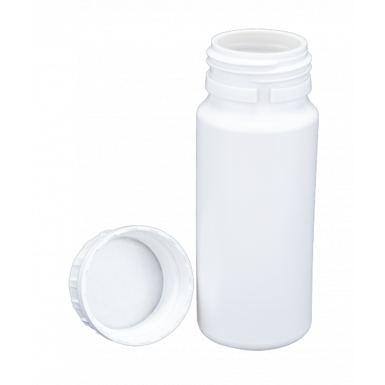 100 ML HP HDPE FLASCHE 38MM